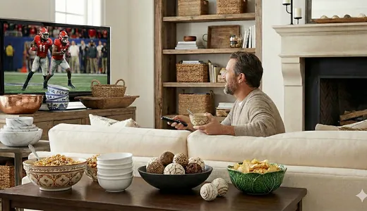 Illustration for Quiz: College Football Bowl or Williams Sonoma Home Essential?