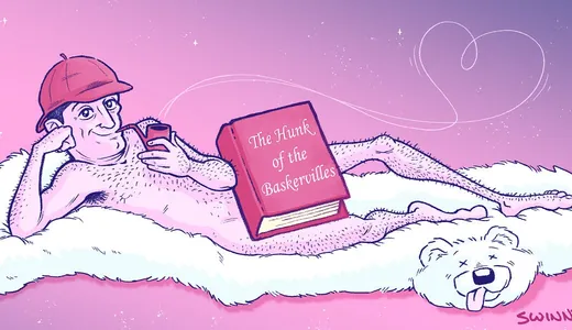 Illustration for I, Sherlock Holmes, Do Humbly Request Roles in Hardcore Fan Fiction