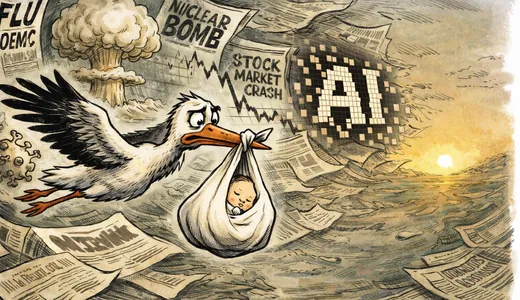 Cover art for the The AI Doc essay